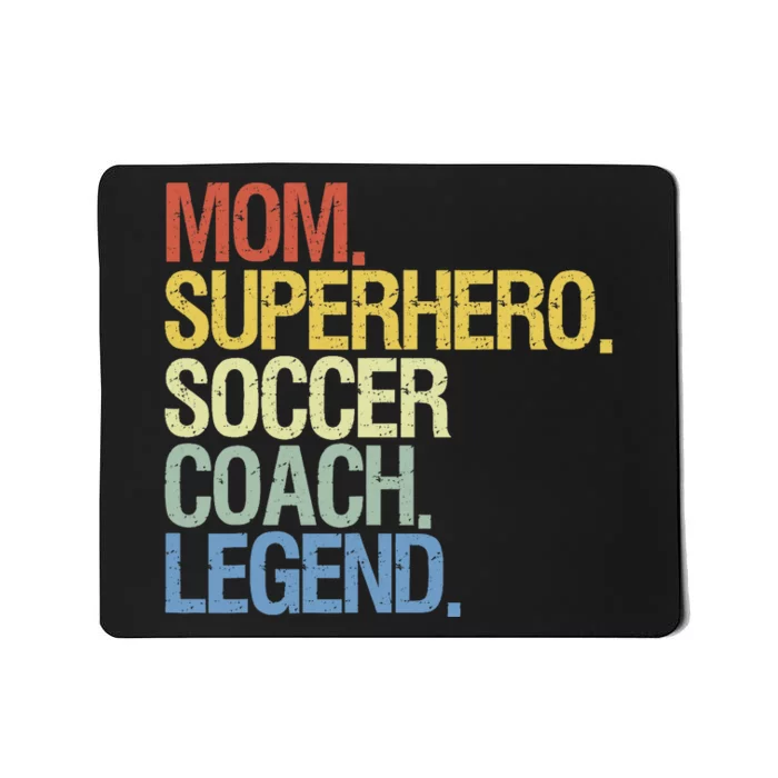 Soccer Coach Mom Mousepad