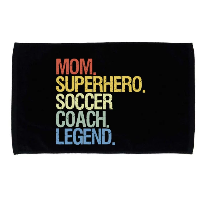 Soccer Coach Mom Microfiber Hand Towel