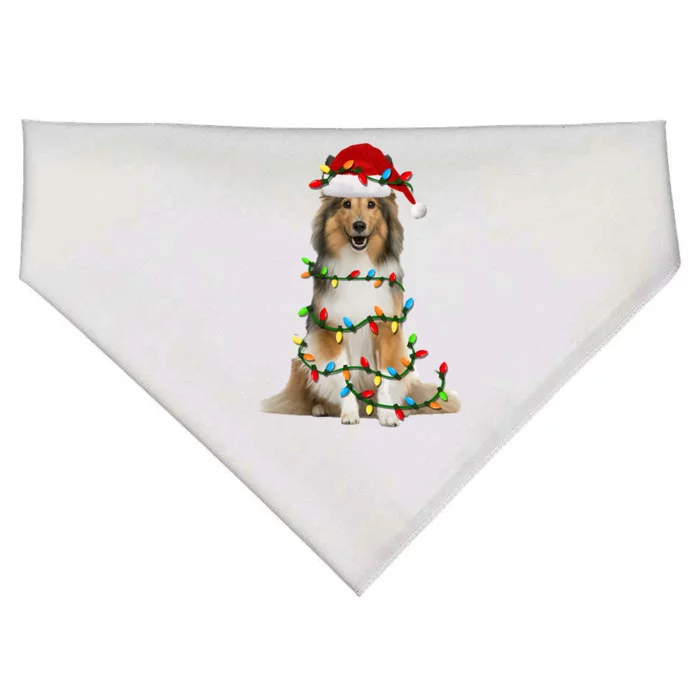 Sheltie Christmas Meaningful Gift Sheltie Dog Xmas Gift USA-Made Doggie Bandana