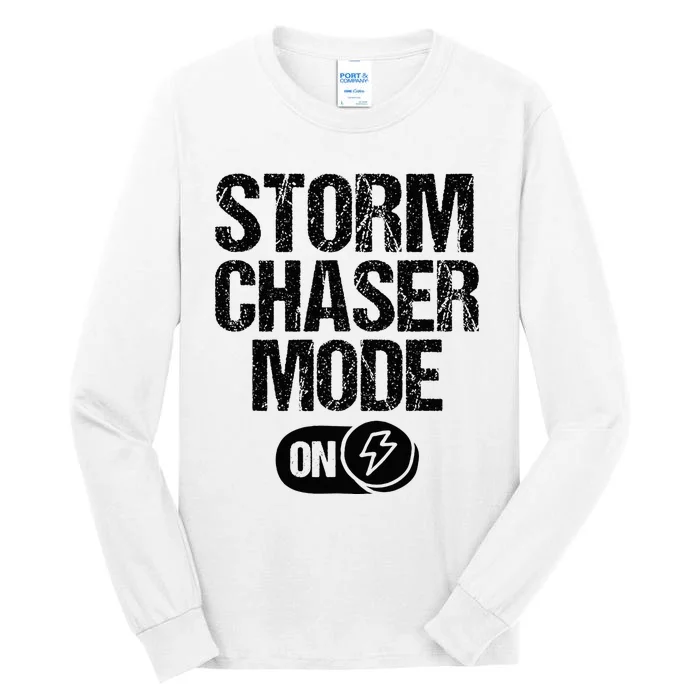 Storm Chaser Meteorologist Storm Chasing Tall Long Sleeve T-Shirt