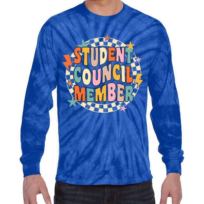 Student Council Member World Student Day Tie-Dye Long Sleeve Shirt