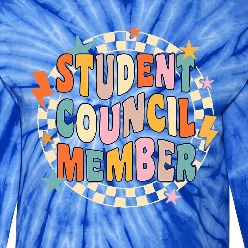 Student Council Member World Student Day Tie-Dye Long Sleeve Shirt