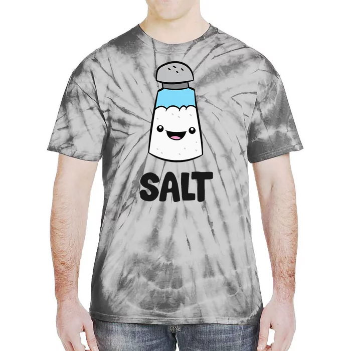 Salt Costume Matching Pepper And Salt Couple Tie-Dye T-Shirt