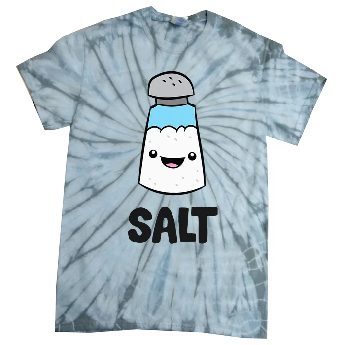 Salt Costume Matching Pepper And Salt Couple Tie-Dye T-Shirt