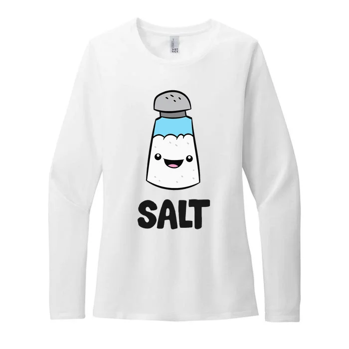 Salt Costume Matching Pepper And Salt Couple Womens CVC Long Sleeve Shirt