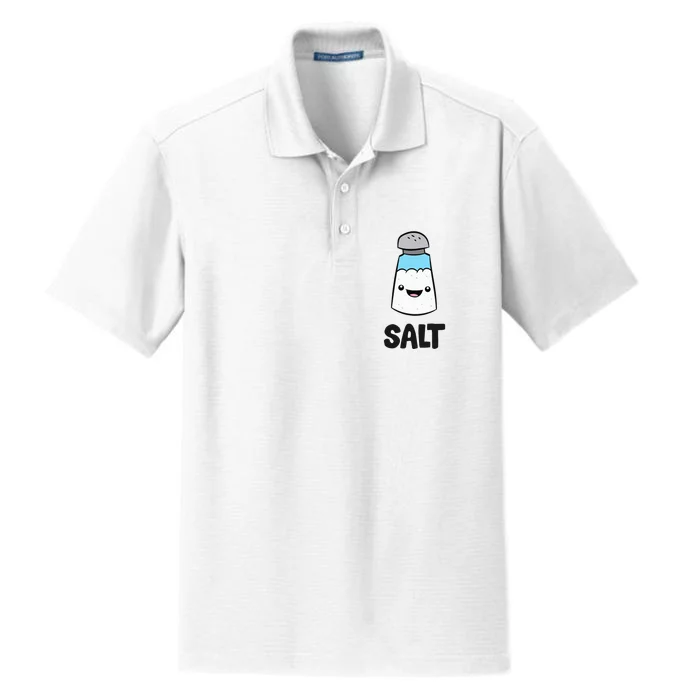 Salt Costume Matching Pepper And Salt Couple Dry Zone Grid Performance Polo