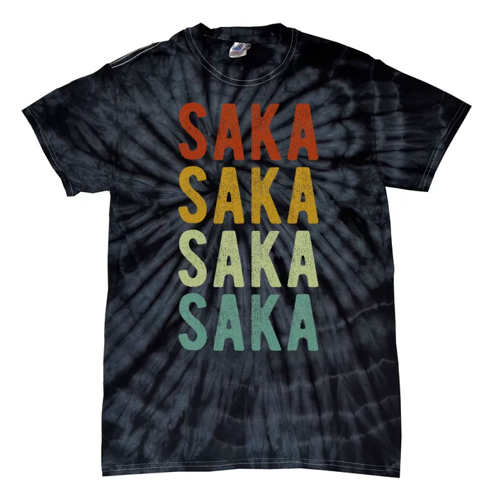 Saka City Morocco Retro Tie-Dye T-Shirt