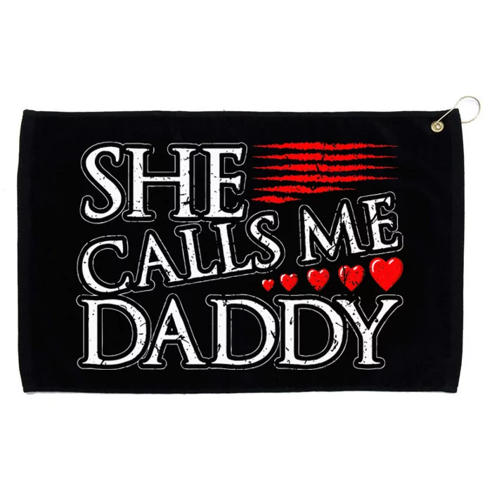 She Calls Me Daddy Sexy DDLG Kinky BDSM Sub Dom Submissive Grommeted Golf Towel