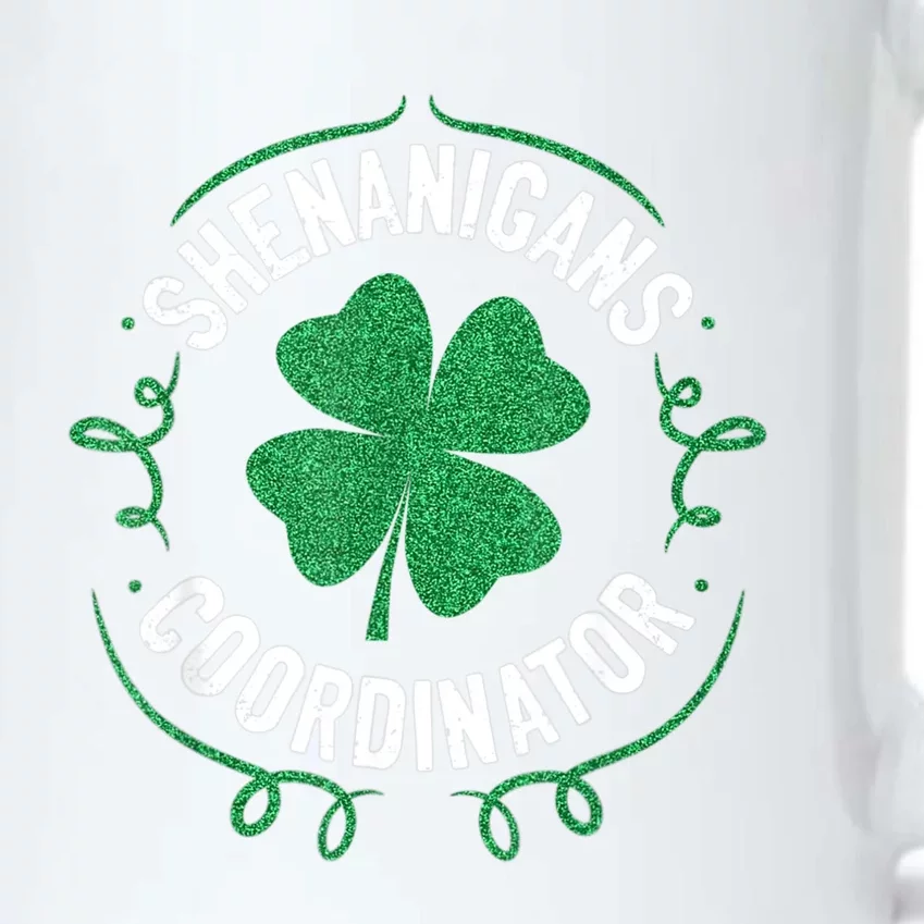 Shenanigans Coordinator Matching Teacher St Patrick's Day Black Color Changing Mug