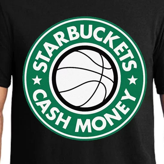 Starbuckets Cash Money Basketball Pajama Set