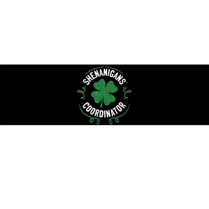 Shenanigans Coordinator Matching Teacher St Patrick's Day Bumper Sticker