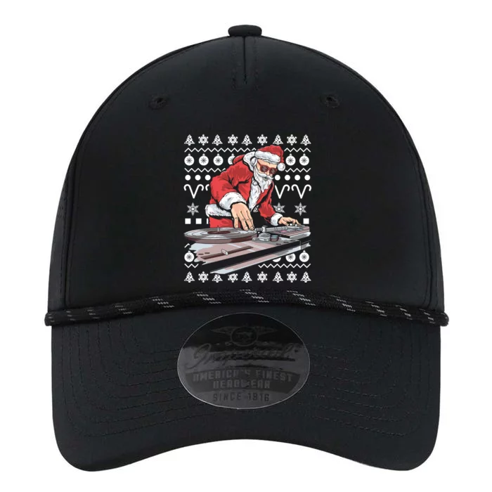 Santa Claus Music Dj Ugly Christmas Tacky Xmas Design Cute Gift Performance The Dyno Cap