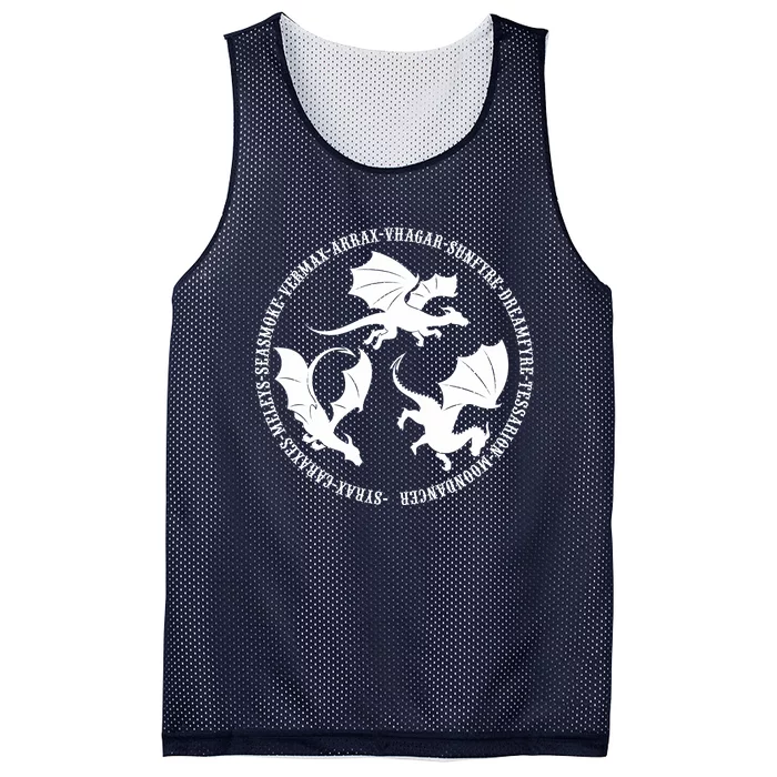 Syrax Caraxes Meleys Seasmoke House Targaryen Dragon Mesh Reversible Basketball Jersey Tank