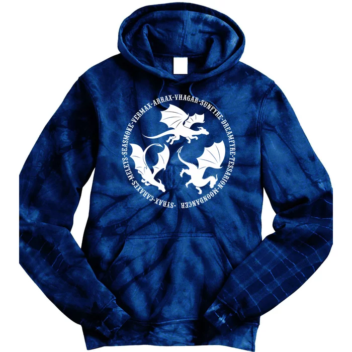 Syrax Caraxes Meleys Seasmoke House Targaryen Dragon Tie Dye Hoodie