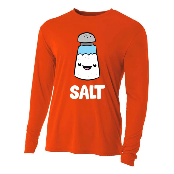 Salt Costume Matching Pepper And Salt Couple Cool Gift Cooling Performance Long Sleeve Crew