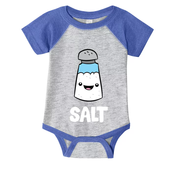 Salt Costume Matching Pepper And Salt Couple Cool Gift Infant Baby Jersey Bodysuit