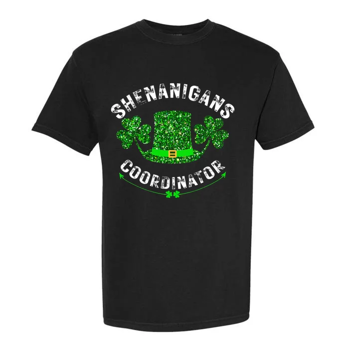 Shenanigans Coordinator Matching Teacher St Patricks Day Garment-Dyed Heavyweight T-Shirt