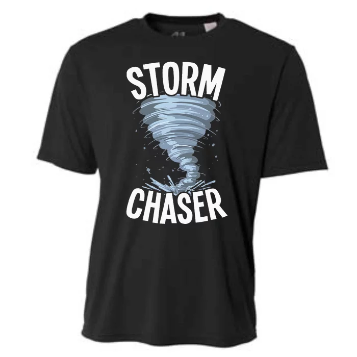 Storm Chaser Meteorologists Meteorology Cooling Performance Crew T-Shirt