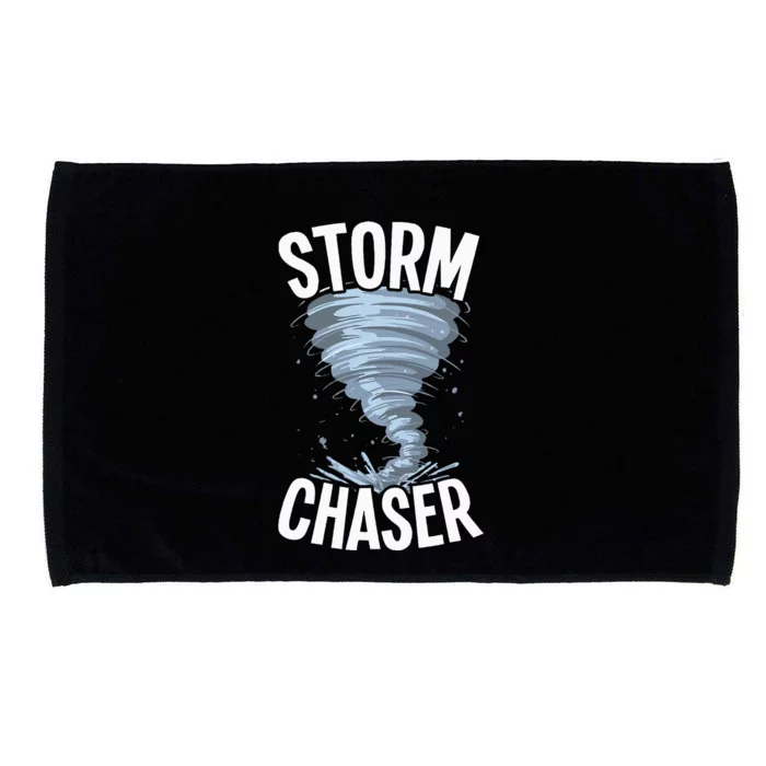 Storm Chaser Meteorologists Meteorology Microfiber Hand Towel