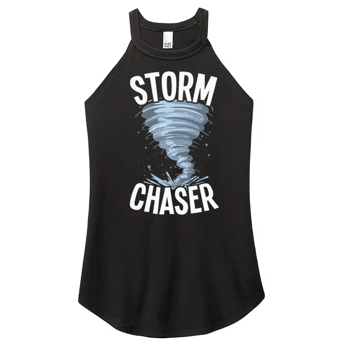 Storm Chaser Meteorologists Meteorology Women’s Perfect Tri Rocker Tank