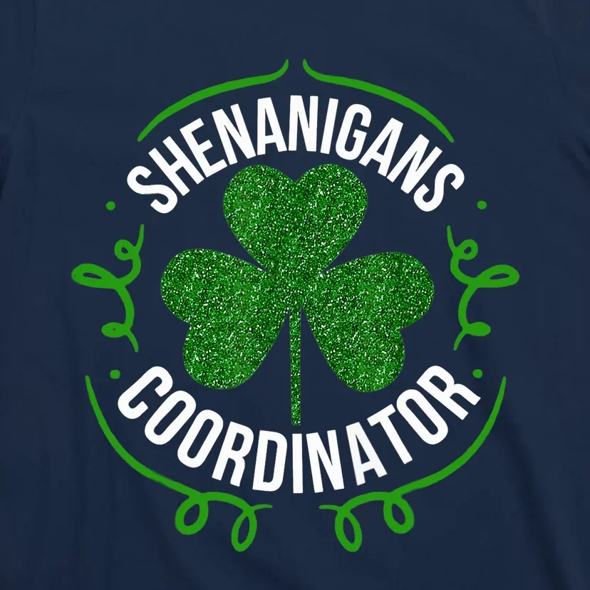 Shenanigans Coordinator Matching Teacher St Patrick's Day T-Shirt