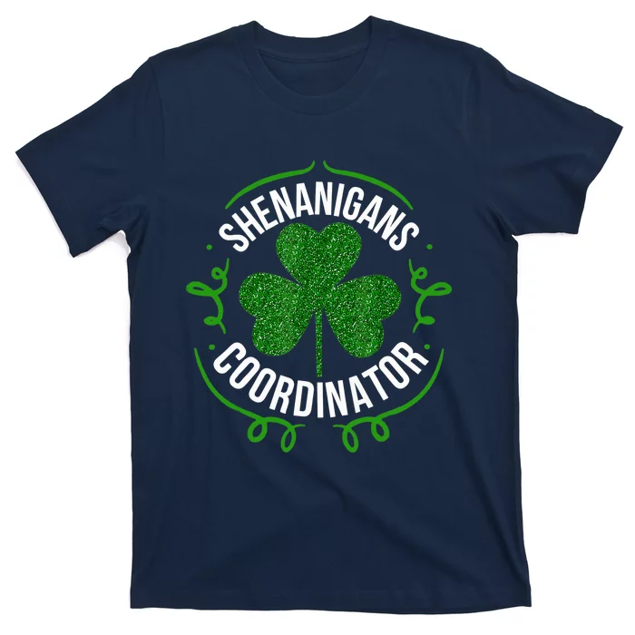 Shenanigans Coordinator Matching Teacher St Patrick's Day T-Shirt