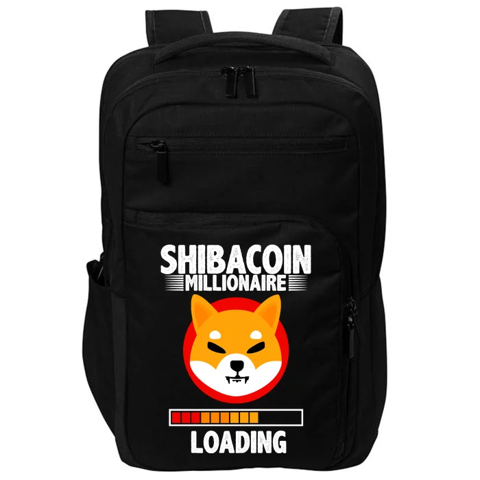 Shiba Coin Millionaire Loading Impact Tech Backpack