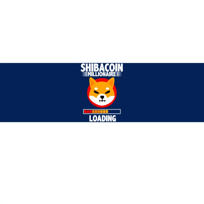 Shiba Coin Millionaire Loading Bumper Sticker