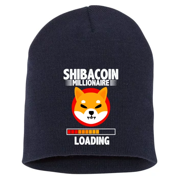 Shiba Coin Millionaire Loading Short Acrylic Beanie