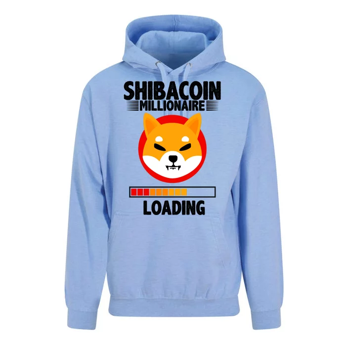 Shiba Coin Millionaire Loading Unisex Surf Hoodie