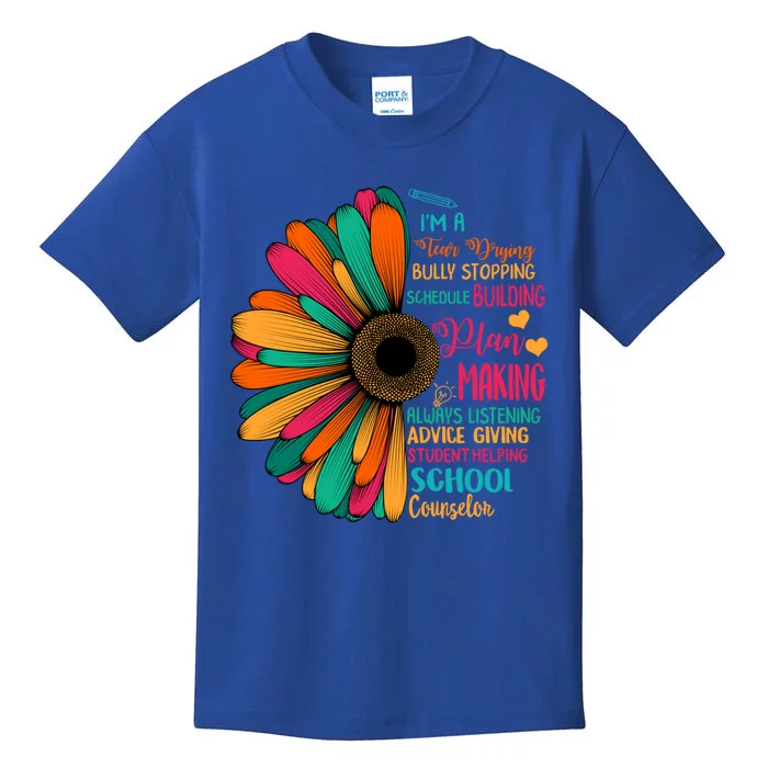 School Counselor National School Counseling Week Teacher Gift Kids T-Shirt