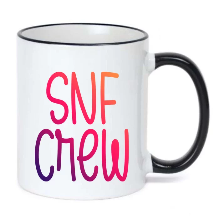 Snf Crew Nurse Skilled Nursing Facility Rn Cool Gift Black Color Changing Mug