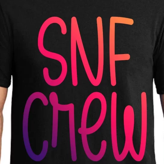 Snf Crew Nurse Skilled Nursing Facility Rn Cool Gift Pajama Set