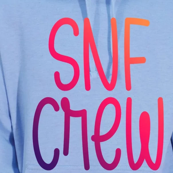 Snf Crew Nurse Skilled Nursing Facility Rn Cool Gift Unisex Surf Hoodie