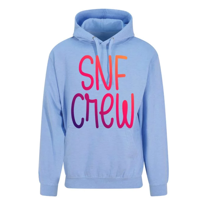 Snf Crew Nurse Skilled Nursing Facility Rn Cool Gift Unisex Surf Hoodie