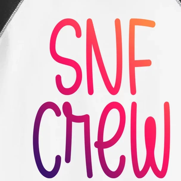 Snf Crew Nurse Skilled Nursing Facility Rn Cool Gift Toddler Fine Jersey T-Shirt