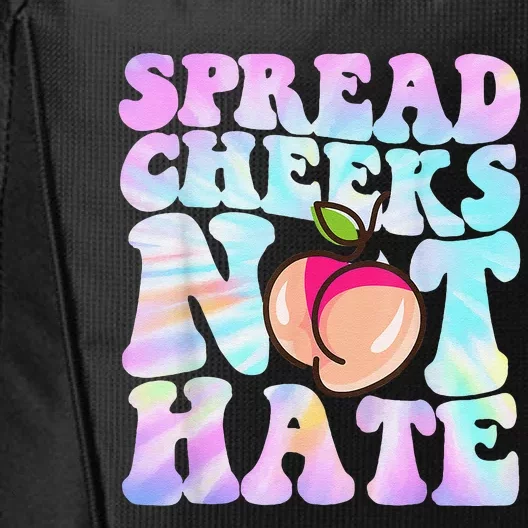 Spread Cheeks Not Hate Fitness Workout Funny Gym City Backpack