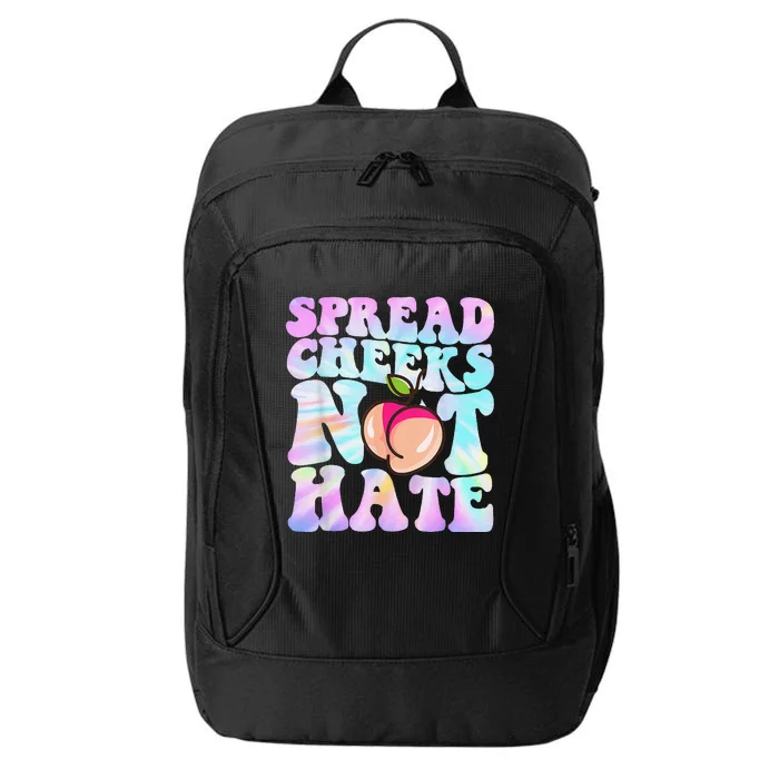 Spread Cheeks Not Hate Fitness Workout Funny Gym City Backpack