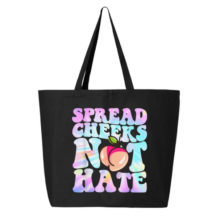 Spread Cheeks Not Hate Fitness Workout Funny Gym 25L Jumbo Tote