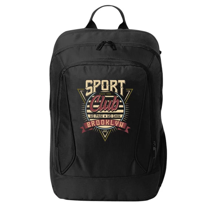 Sport Club No Pain No Gain Great Gift City Backpack