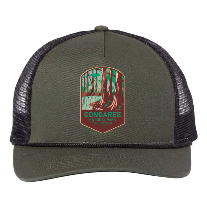 South Carolina National Park Congaree National Park Retro Rope Trucker Hat Cap