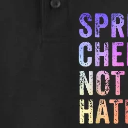 Spread Cheeks Not Hate Funny Dry Zone Grid Performance Polo