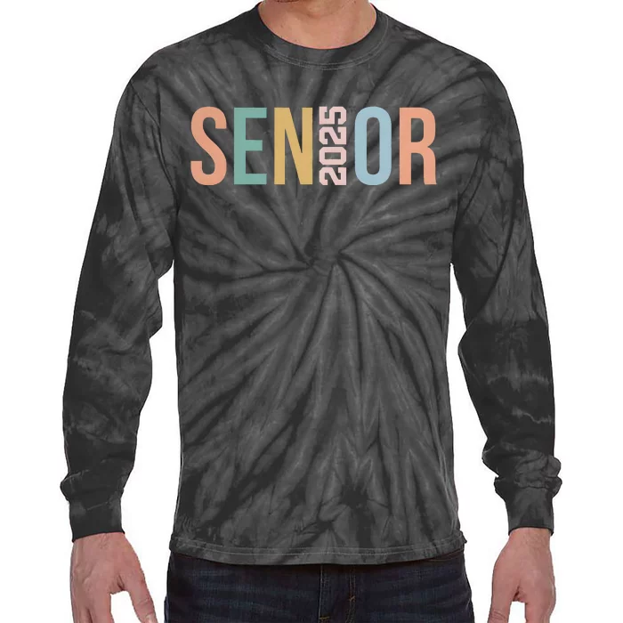 Senior Class Of 2025 Tie-Dye Long Sleeve Shirt