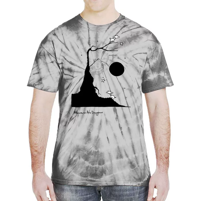 Space Cows On Tree With Stars (Color Options Available) Gift Tie-Dye T-Shirt