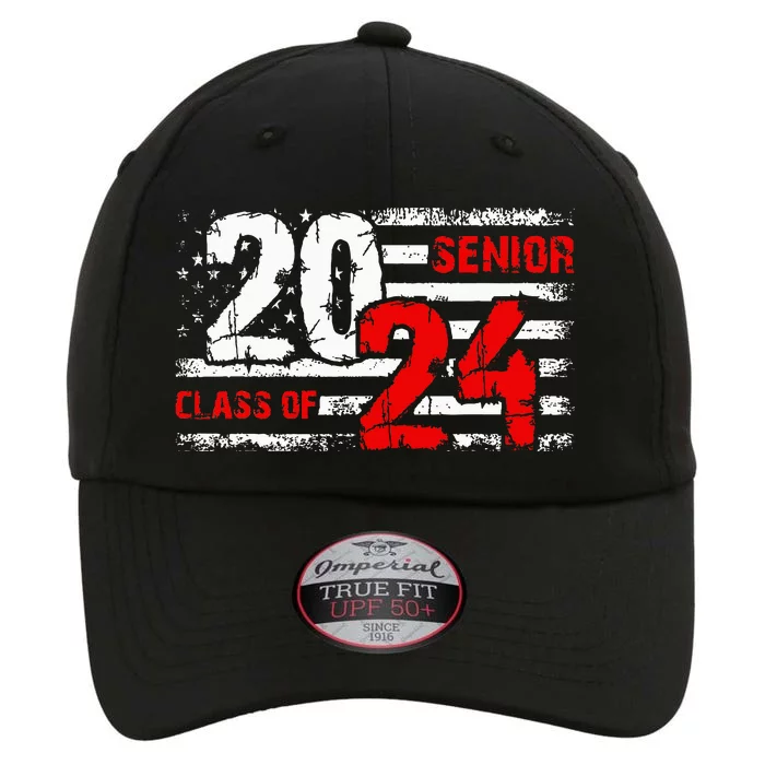 Senior Class Of 2024 Seniors Grad Usa Flag 2024 The Original Performance Cap