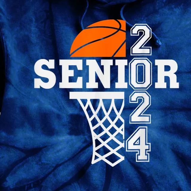 Senior Class Of 2024 Basketball Seniors Back To School Tie Dye Hoodie