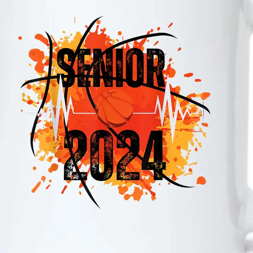 Senior Class Of 2024 Basketball Back To School Black Color Changing Mug