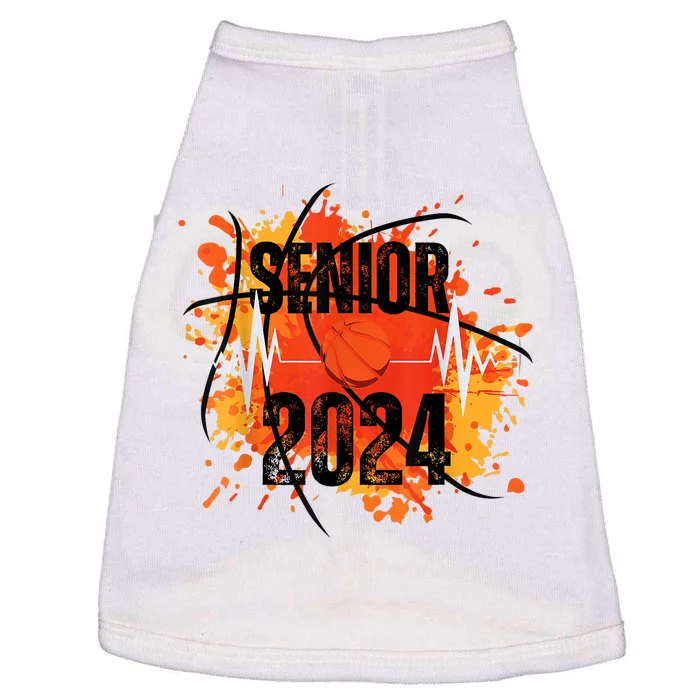 Senior Class Of 2024 Basketball Back To School Doggie Tank