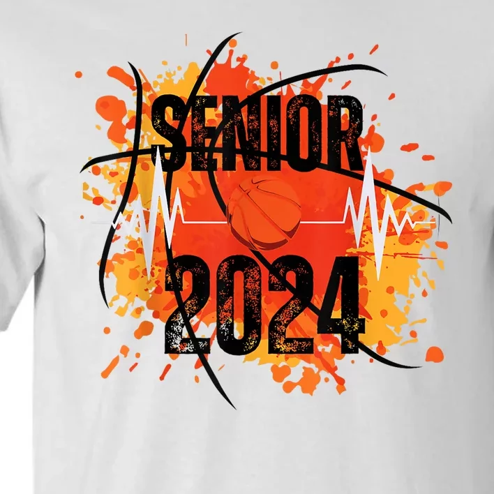 Senior Class Of 2024 Basketball Back To School Tall T-Shirt