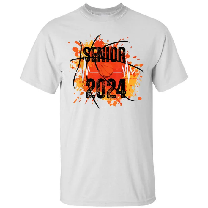 Senior Class Of 2024 Basketball Back To School Tall T-Shirt